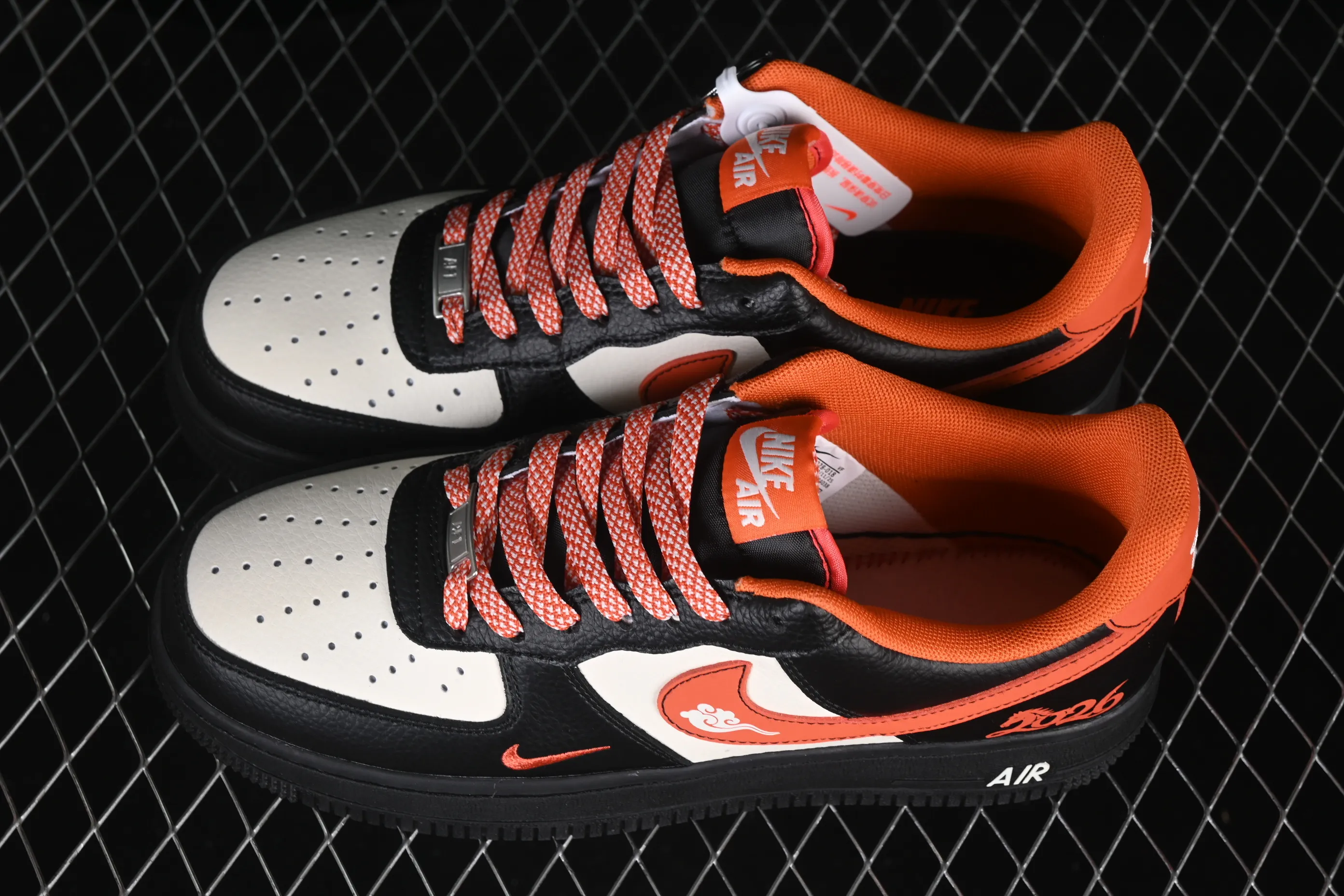 All Categories Nk Air Force 1 Air Force Series Nk Air Force 1 Low Air Force Low Nike Air Force 1'07 Low Year of the Horse Limited Black Orange Air Force One Low Casual Shoes XD0028-018